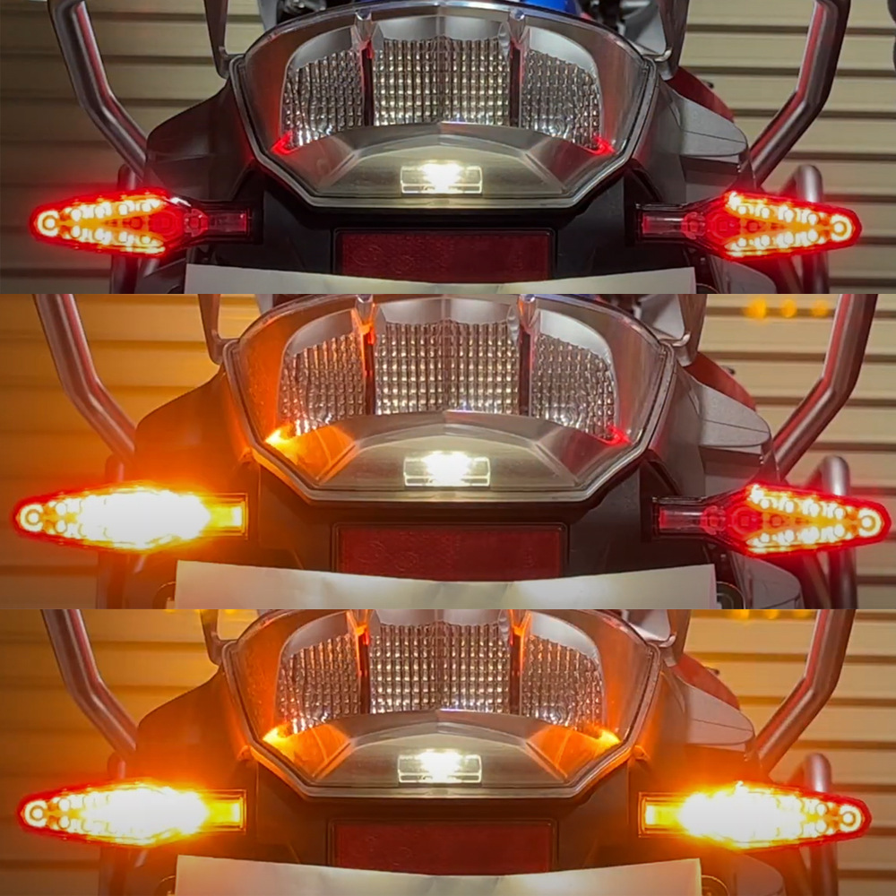 LED Turn Signal Rear Brake Tai - Sos Light Strobe 评论和价格