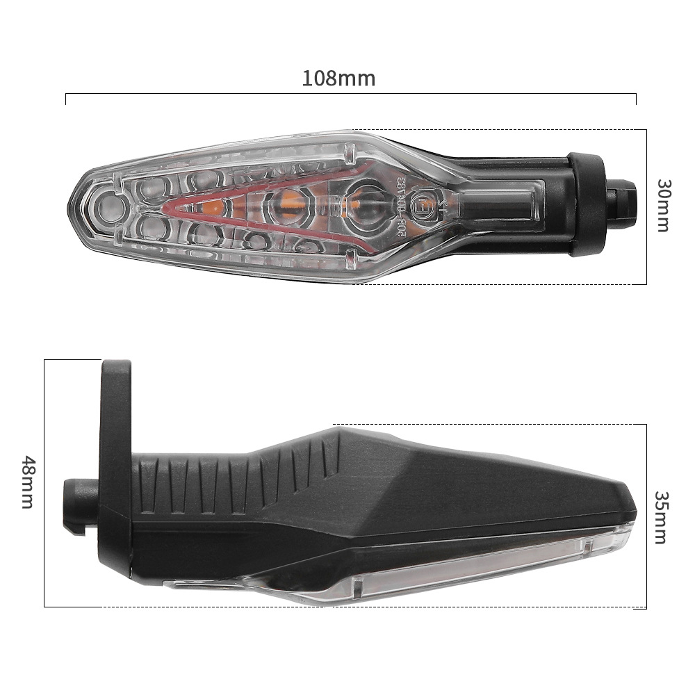 LED Turn Signal Rear Brake Tai - Sos Light Strobe 评论和价格