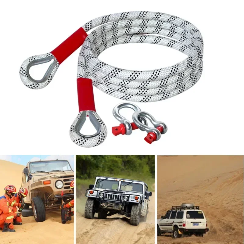 New Car Towing Rope Off-road V - Rescue Rope Throw 评论和价格